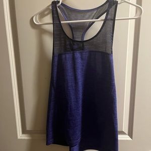 Reebok purple work out tank